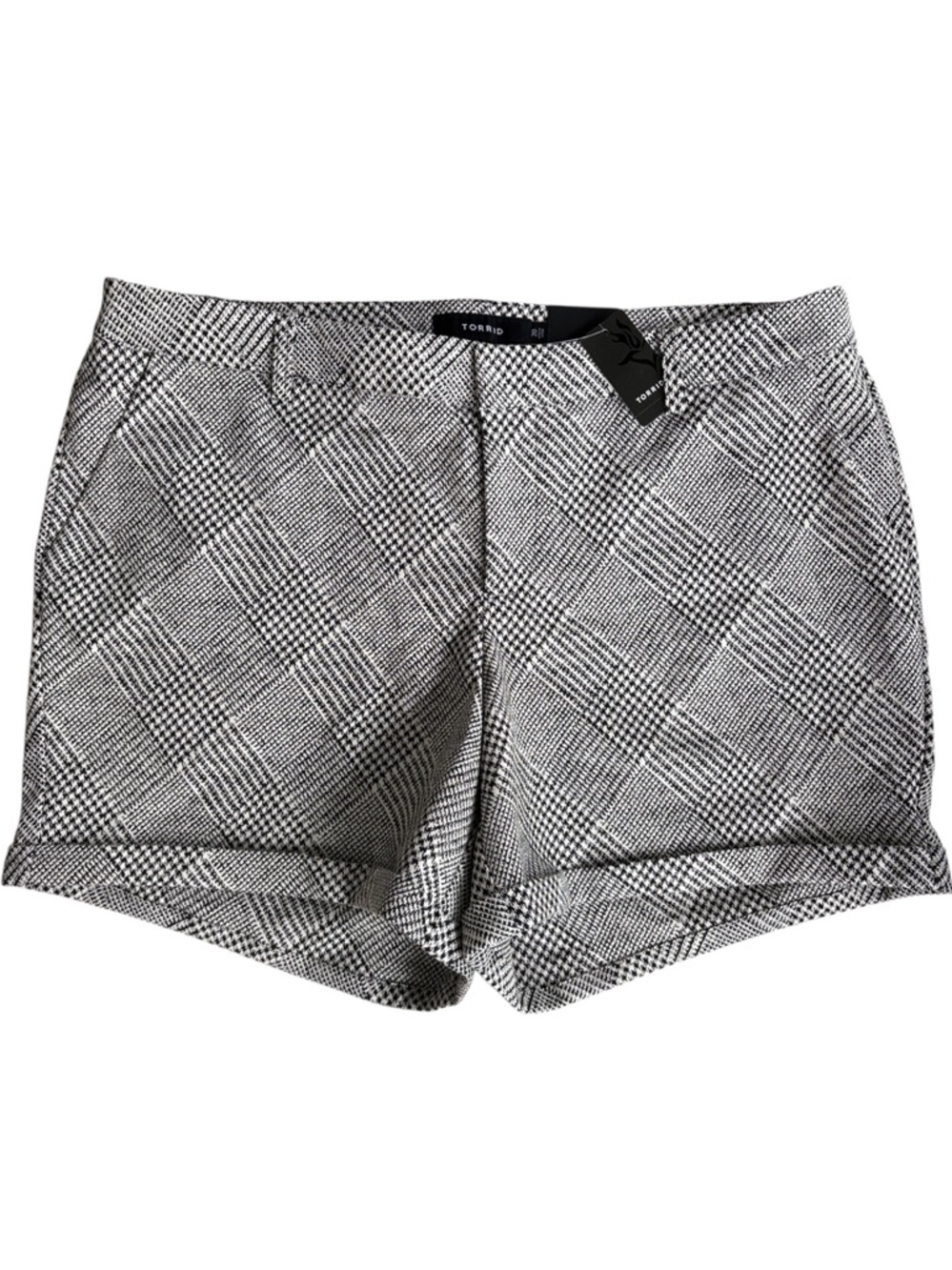 NWT Torrid Herringbone Trouser Shorts Size 20